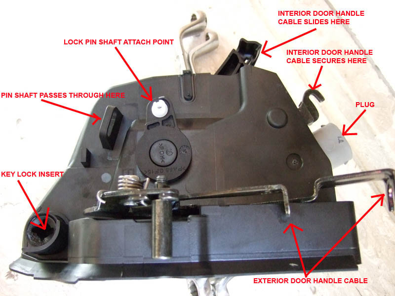 Bmw e46 door lock actuator repair #4