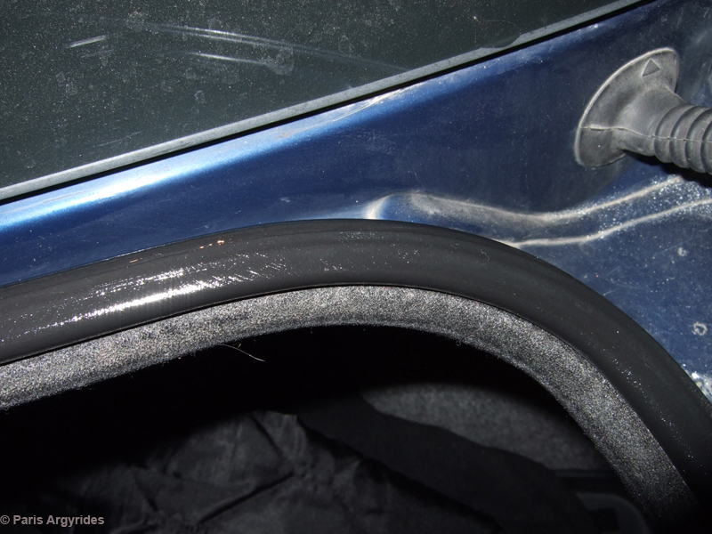 Bmw squeaky door seals