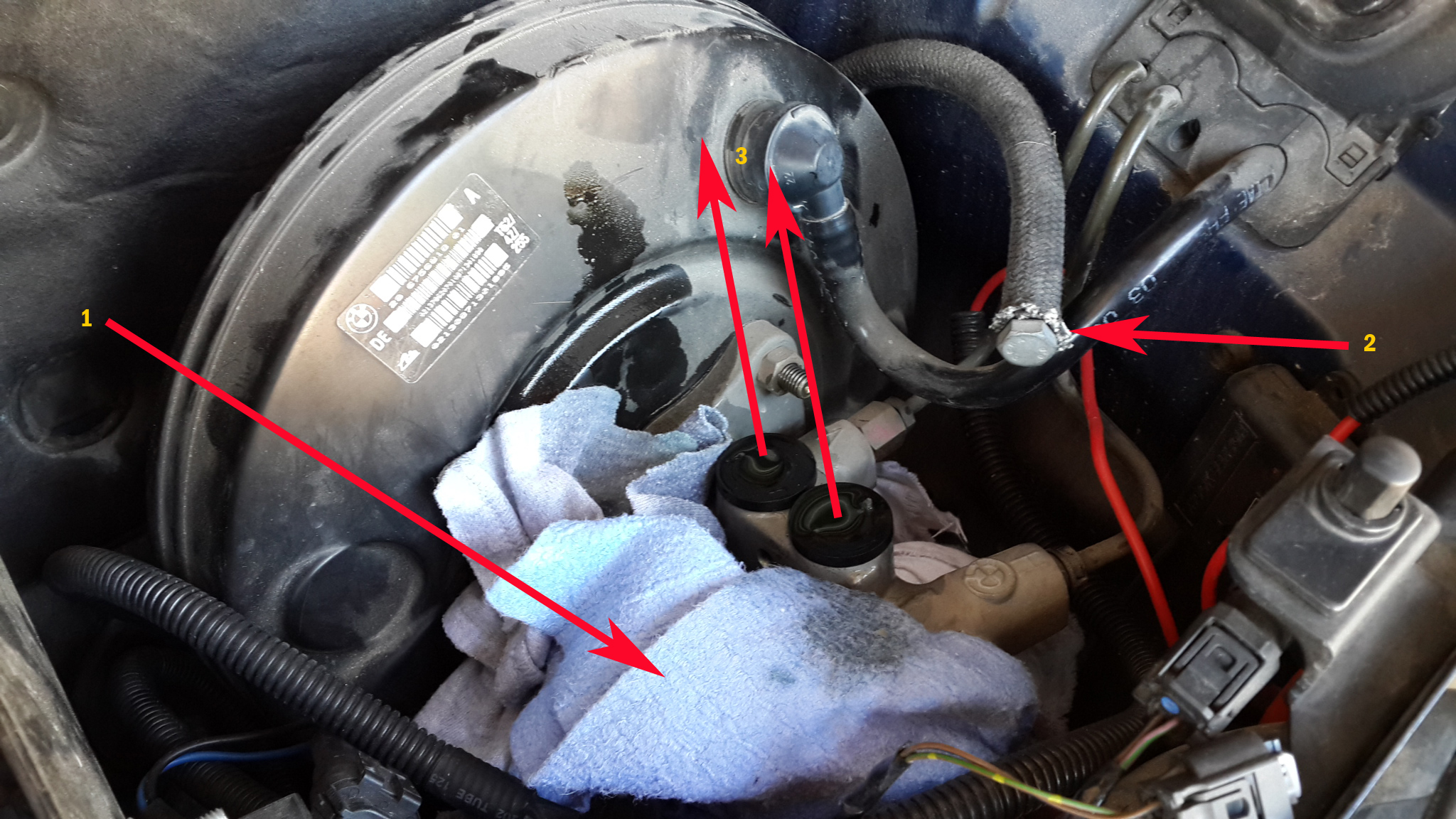 Bmw e46 brake fluid replacement #2