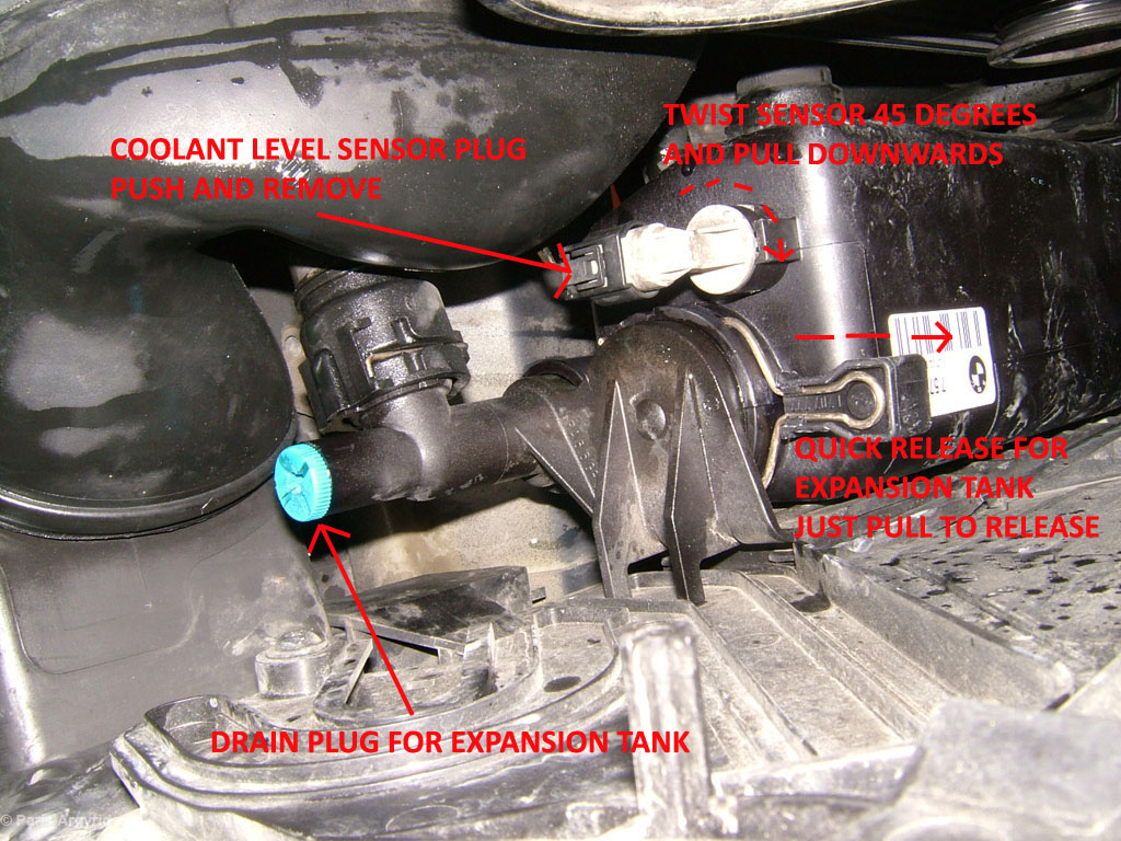 Bmw coolant light on and off #7